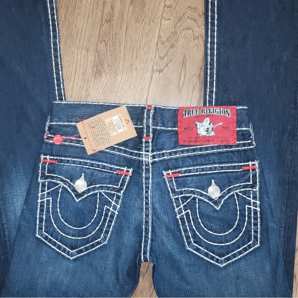 True Religion Ricky Red Patch True Religion Jeans NWT